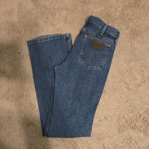 Wrangler Men's Cowboy Cut Blue Jeans, 30x34